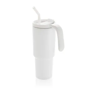 Vaso Reutilizable de Acero Inoxidable Sostenible RCS con Diseño Gráfico 360 para Merchandising Ecológico - Product Image 3