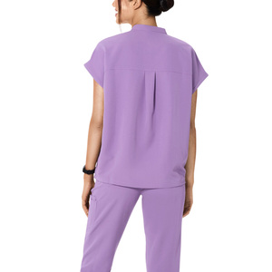 Uniformes Médicos Personalizados con Logotipo para Mujer, Conjuntos de Uniformes de Talla Grande, Material de Spandex Quirúrgico, Jersey, Detección de Agujas Directa - Product Image 3