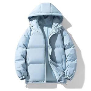 Veste matelassée d'hiver de haute qualité pour hommes, style de rue haute à capuche, 100 grammes, coupe-vent écologique et respirant, meilleur prix - Product Image 4