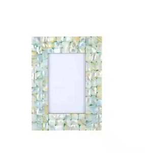 Authentic Indian Bone Inlay Wood Frame Handmade with Sustainable Materials for Art Prints & <b>Family</b> <b>Photos</b> - Product Image 1