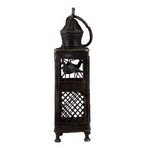 Farol colgante de latón, soporte de luz de té, Vintage, indio, tradicional, hecho a mano, a los mejores precios en SNS-1623 de palacio de Artes de la India - Product Image 4