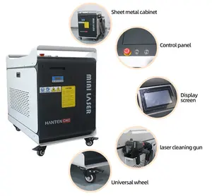 220V 500W Pulse Laser Cleaning Machine Laser Rust Remover Trade Manufacturer Price