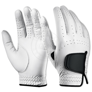 Venta al por mayor de guantes de golf de cuero Cabretta del proveedor de Pakistán - Product Image 1