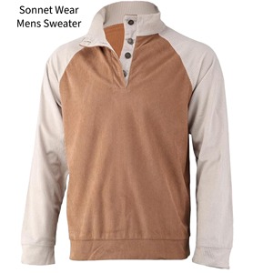 เสื้อสเวตเชิ้ตแขนยาวผู้ชาย คอตั้ง สไตล์ลำลอง แฟชั่น - Product Image 6
