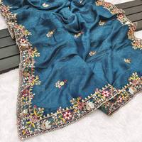 Femmes style décontracté été Diwali hiver dernière haute qualité Slim Fit Designer Banarasi coton soie Saree Blouse Kanchipuram