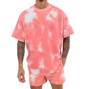 Ensemble tendance 2 pièces confortable d'été pour homme T-shirt et short à manches courtes en tricot respirant Style confort - Product Image 4