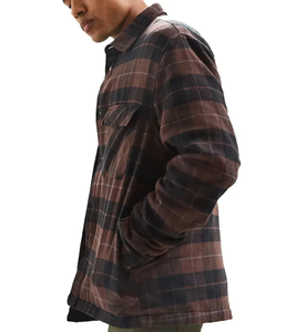 Men Fashion Clothing Custom Wool <b>Plaid</b> <b>Shirt</b> Long Sleeve <b>Shirt</b> for Men - Product Image 3