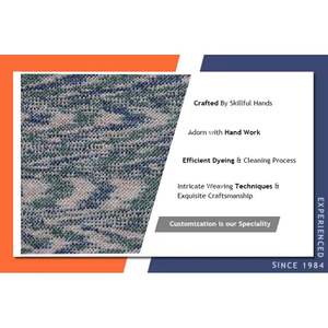Tapis tissés doux et durables pour la maison salon chambre et bureau décor de sol tapis tissés à la main élégants et élégants - Product Image 3