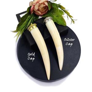 Collier avec pendentif en os de buffle, bijoux tribaux naturels et durables pour femmes, haute qualité - Product Image 3