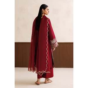 Ensemble de costume pour femme en tissu brodé UF-4473 - Product Image 2