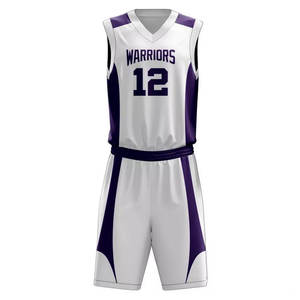 Ensembles de maillots de basket-ball respirants légers personnalisés les plus vendus vente en ligne de vêtements de sport - Product Image 4