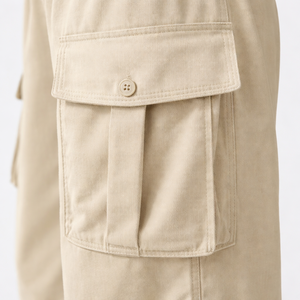 Pantalon cargo pour femme style jogger, taille élastique, bas de pantalon à revers, multi-poches, vente en gros, OEM ODM, directement de l'usine - Product Image 5