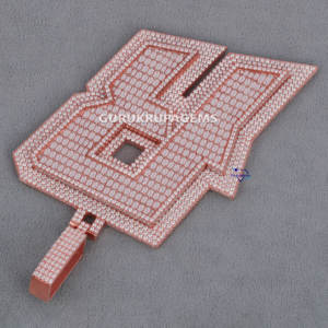 Trending <b>Initial</b> Letter Fine Jewelry Collection Crafted in 925 Sterling <b>Silver</b> with Moissanite Diamond New Customize <b>Pendant</b> - Product Image 3