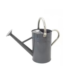 Arrosoir intérieur/extérieur avec grand bec, métal, parfait pour l'irrigation des fleurs, des herbes et des plantes - Product Image 5