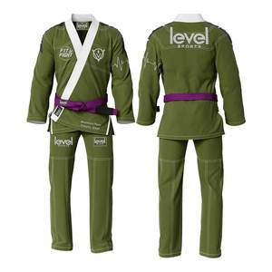 Ligero barato jiu jitsu kimono uniforme de entrenamiento 2025 BJJ Gi profesional en blanco Jiu Jitsu Kimono Karate traje - Product Image 4