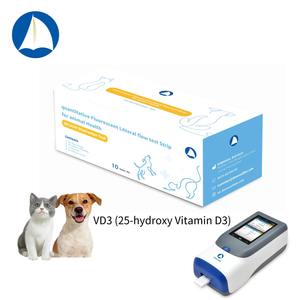 Dawnsail Fabrika Fiyatı Veteriner Floresan POCT VD3 25-Hidroksi Vitamin D3 Test Kiti Köpek ve Kedi için 10 Dakika 0-500ng/ml - Product Image 1