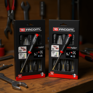 Juego de Destornilladores Facom Protwist de 5 Piezas con 2 Porta Destornilladores - Product Image 3