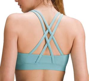Soutien-gorge de sport pour femmes à des prix abordables respirant logo personnalisé Offre Spéciale vêtements de sport confortable haut tendance soutien-gorge de sport pour femmes avec le meilleur style - Product Image 5