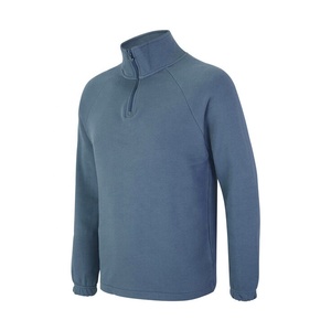 เสื้อกันหนาวมีซิปครึ่งคอสำหรับออกกำลังกายแขนยาวมีซิปเสื้อสำหรับออกกำลังกายฤดูหนาวยิมวิ่ง - Product Image 1