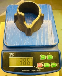 Coupe supérieure en acier forgé de 364 g pour échafaudage Cuplock, application de construction - Product Image 3