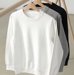 Impression personnalisée de haute qualité sweat-shirt élégant pour hommes taille et logo de couleurs personnalisées unisexe sweat-shirt élégant uni pour hommes - Product Image 1