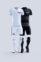 Uniformes de Fútbol Personalizados de Alta Calidad con Sublimación Completa, Conjuntos de Fútbol para Clubes, 100% Poliéster, Transpirables y Ligeros