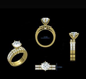 Elegante Anillo de Lujo para Mujer con Diamante Cultivado en Laboratorio Certificado por IGI de Corte Redondo de 2.50 ct, Color E, Oro Blanco de 18 Quilates, Joyería Fina - Product Image 5