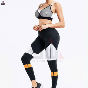 Servicio OEM, Fabricante de Conjuntos de Yoga para Mujer, Talla Grande, Personalizado, Ropa de Yoga Profesional, Transpirable, Ligero, de Secado Rápido, Delantero - Product Image 6