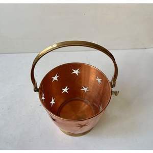 Cubos de hielo de cobre hechos a mano de diseño antiguo de primera calidad, perfectos para fiestas de bar en casa o regalos con un diseño duradero y atractivo - Product Image 5