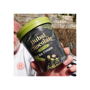 Popular Pistacho Dubai Chocolate Helado Rico Postre cremoso Hecho con cacao Premium Venta al por mayor Venta caliente - Product Image 1