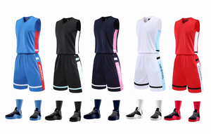 100% poliéster uniforme de baloncesto hecho a medida mejor calidad nuevo diseño ropa deportiva transpirable impreso Baloncesto de alta calidad - Product Image 2