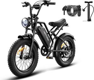 Vélo électrique sportif 24 pouces, 7 vitesses, pneus larges, batterie intégrée 48V, vente en gros d'usine, vélo tout-terrain pas cher pour adultes, X Zhejiang - Product Image 4