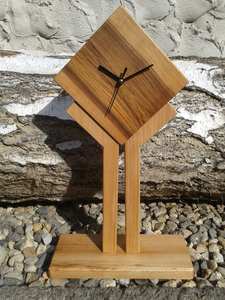 HORLOGE MURALE EN BOIS PERSONNALISÉE EN BAMBOU POUR DÉCOR MAISON ÉLÉGANTE Corps EN Bambou MODERNE avec Rosh Naturel pour les Occasions de Mariage - Product Image 4