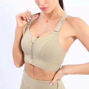 Sujetador deportivo de nuevo diseño al por mayor Sujetador deportivo de secado rápido Yoga Correr Fitness Deportes sin costuras Sujetador deportivo para mujer - Product Image 1