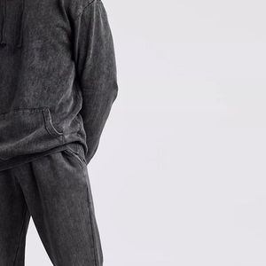 Chándal Informal para Hombre, Diseño Moderno, Lavado Ácido, Alta Calidad, Transpirable, 100% Algodón, Ligero, Corte Regular, Totalmente Personalizable - Product Image 5