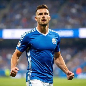 เสื้อเจอร์ซีย์ฟุตบอลพิมพ์ซับลิเมชันเสื้อฝึกซ้อมแขนสั้นผ้าโพลีเอสเตอร์100% แห้งเร็ว - Product Image 6