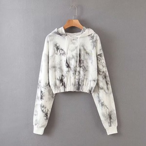 OEM ODM personalizado chándal entrenamiento gimnasio Activewear Tie Dye pantalones de chándal Joggers Sudadera con capucha conjunto para el invierno al por mayor entrenamiento personalizado - Product Image 5