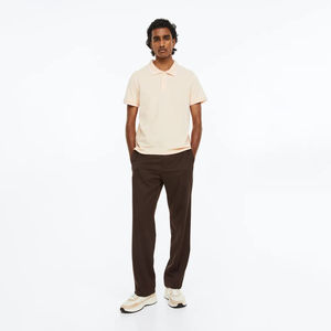 เสื้อยืดโปโลสำหรับผู้ชายเสื้อโปโลแขนสั้นและลายผ้าถักสำหรับฤดูร้อน - Product Image 6