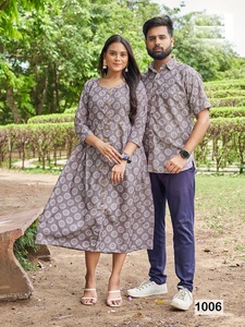 Camisa Kurti de colección de pareja de diseñador de nuevo diseño de moda más vendida para ropa de oficina y Regula a precio de exportación - Product Image 5