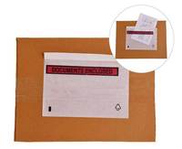 Enveloppes de liste de colisage en papier durables et sur mesure pour l'utilisation en entrepôt et la logistique de livraison