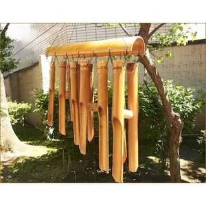 Campanas de Viento de Bambú Natural - Decoración Hecha a Mano - Vietnam - Para un Ambiente Relajante al Aire Libre - Marca Viet Fargimex - Product Image 6