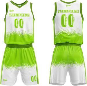Maillots de basket-ball à la mode pour hommes uniformes en polyester personnalisés respirant directement usine vente en gros technique de sublimation #42 - Product Image 2
