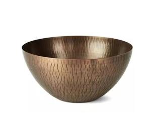 Cuenco para servir de oferta de alta calidad, cuenco para comer de cobre puro de Metal martillado, mesa de comedor, frutero decorativo - Product Image 5