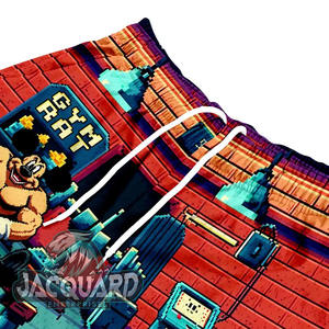 กางเกงขาสั้นผู้ชายสไตล์วินเทจสตรีทแวร์ปี 2023 คุณภาพสูง ผลิตจากโพลีเอสเตอร์ 100% ระบายอากาศได้ดี กันยับ กันลม กันน้ำ แห้งเร็ว มีหลายขนาด - Product Image 3