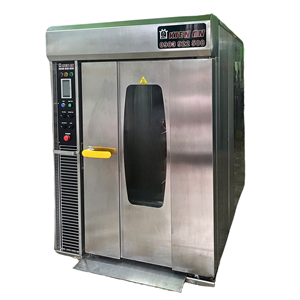 Fours à pain industriels de bonne qualité Four industriel à 10 plateaux Équipement de fabrication de pain Support technique vidéo Four rotatif Kien An - Product Image 5