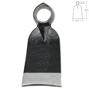 Azada Forgiata Senza Manico 343/ 310 Grammi - Product Image 1