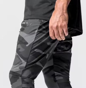 Pantalons de survêtement en toile décontractés personnalisés pour hommes, prix de gros FOB, prix bas, 100% coton avec poches latérales - Product Image 5