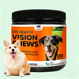 Pet Clear Vision Nahrungs ergänzungs mittel mit Lecithin & Taurin für Hunde und Katzen Soft Chews zur Verbesserung der Augen gesundheit - Product Image 1