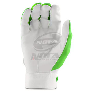 Gants de baseball PRO en cuir blanc de haute qualité avec logo personnalisé pour adultes pour position de champ extérieur gants de sport de balle - Product Image 3