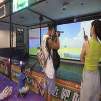 Simulador de Tiro Interactivo Avanzado Personalizado para Deportes en Interiores, Centros de Entretenimiento y Salas de Juegos